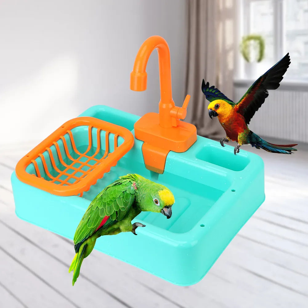 Electric Tap Bird Sink Pool