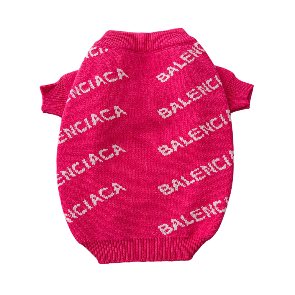 Pawlenciaga Intarsia Sweater