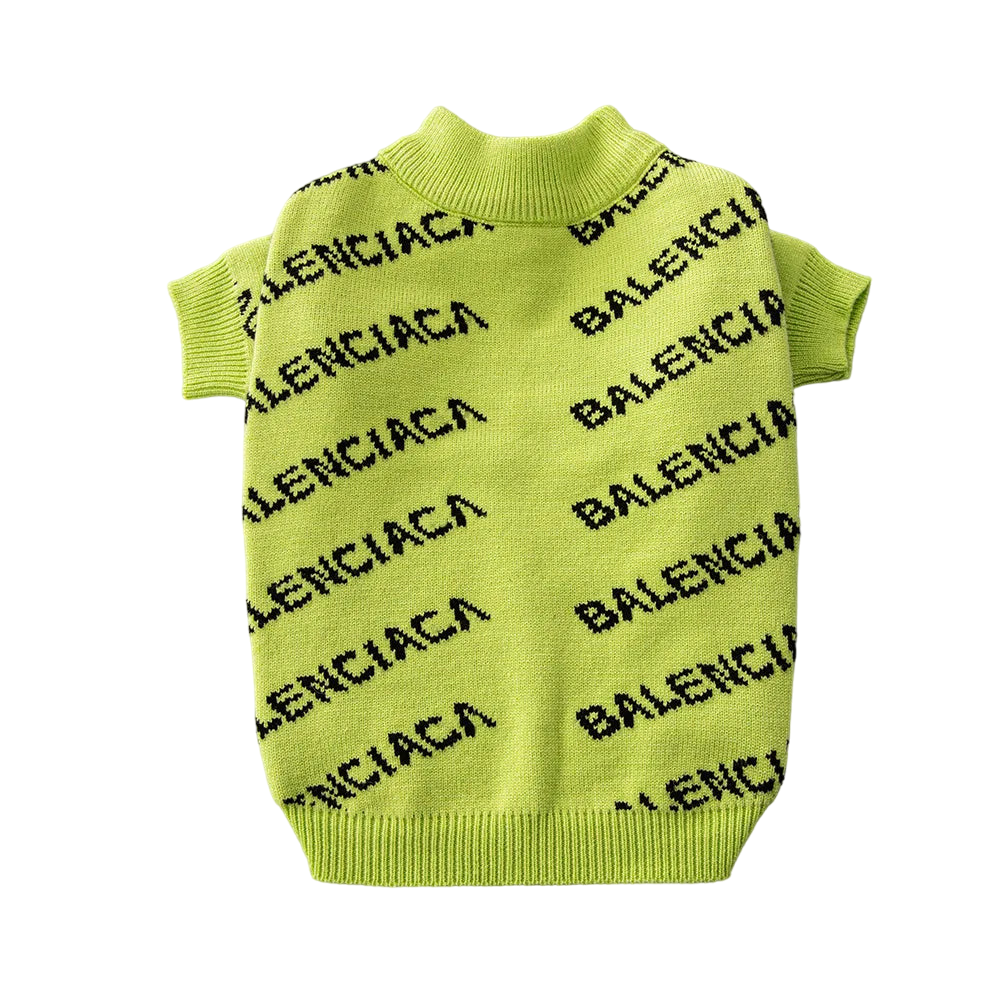 Pawlenciaga Intarsia Sweater