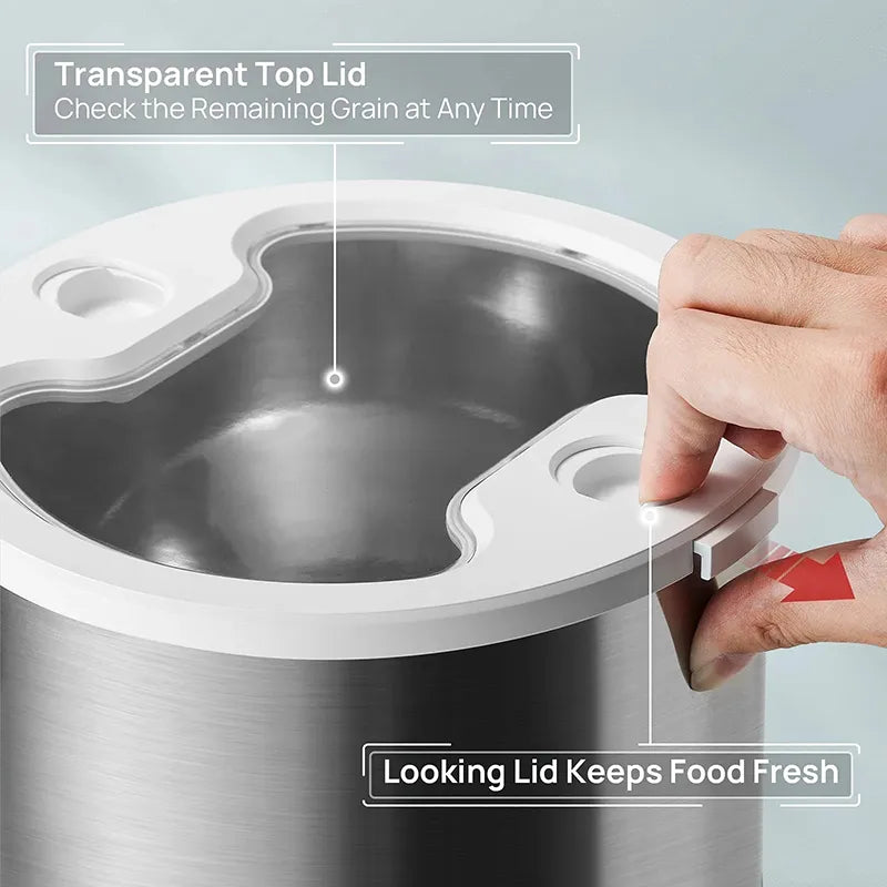 Large Double Bowl Smart Feeder
