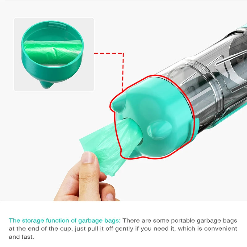 Holapet 3 In 1 Portable Feeding Bottle And Poop Cleaner