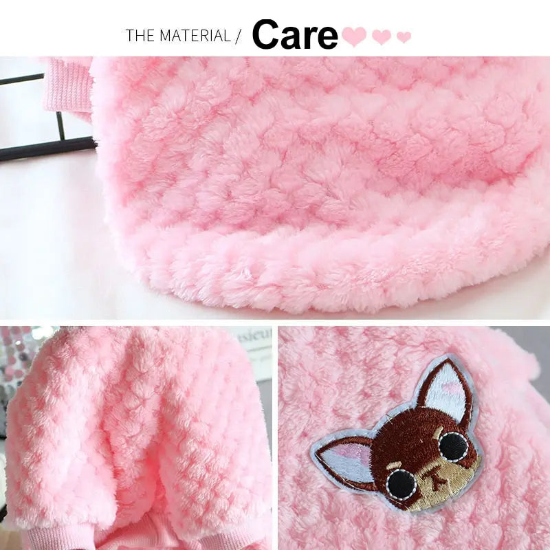 Pink Chipmunk Sweater