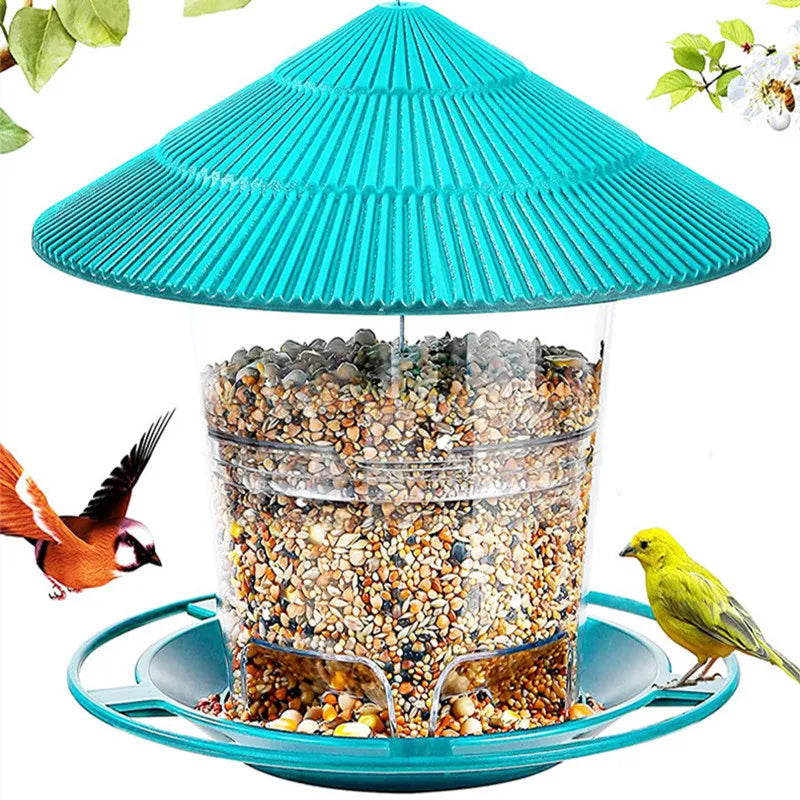Waterproof Garden Gazebo Hanging Wild Bird Feeder