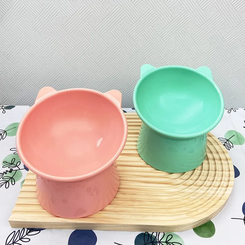 Raised Tilted Pet Bowl