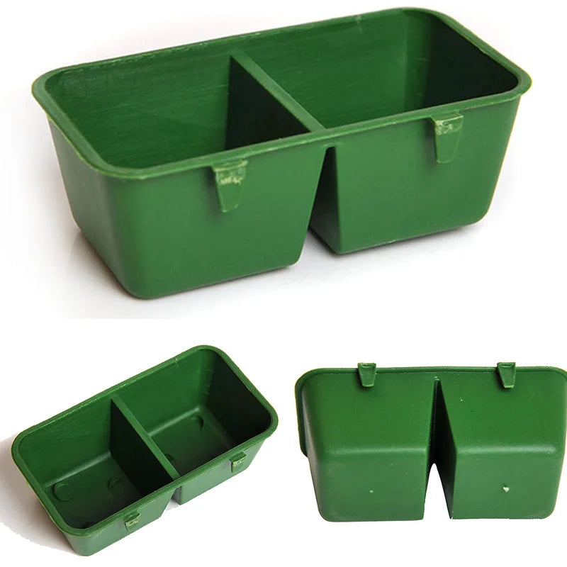Bird Food And Water Dual Feeding Bowl