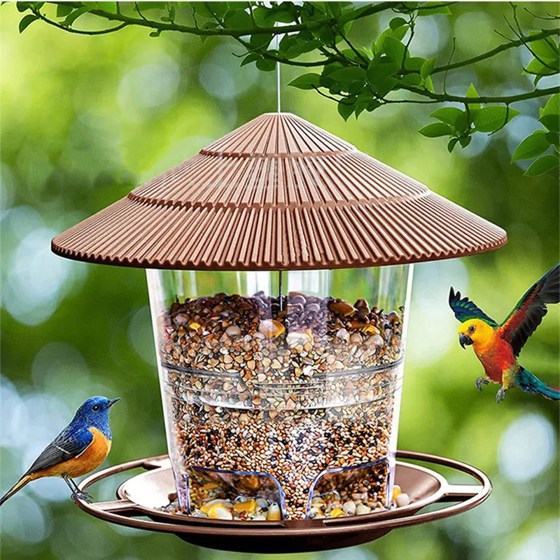 Waterproof Garden Gazebo Hanging Wild Bird Feeder