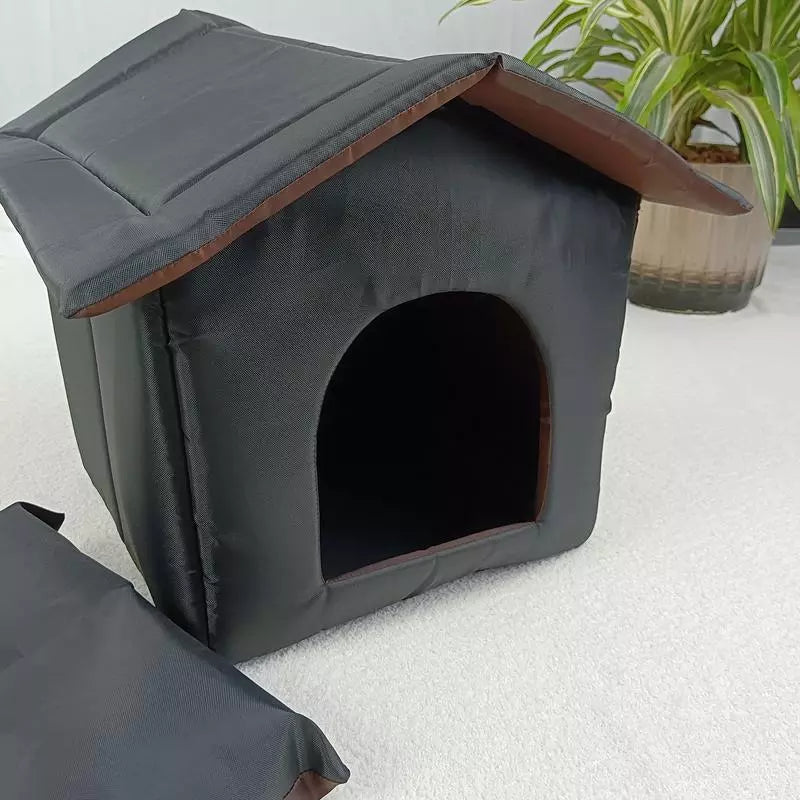 Folding Waterproof Pet House Indoor/Outdoor