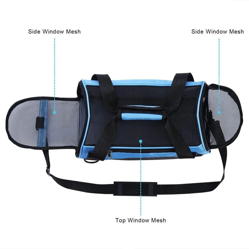 Folding Pet Travel Carrier Bag