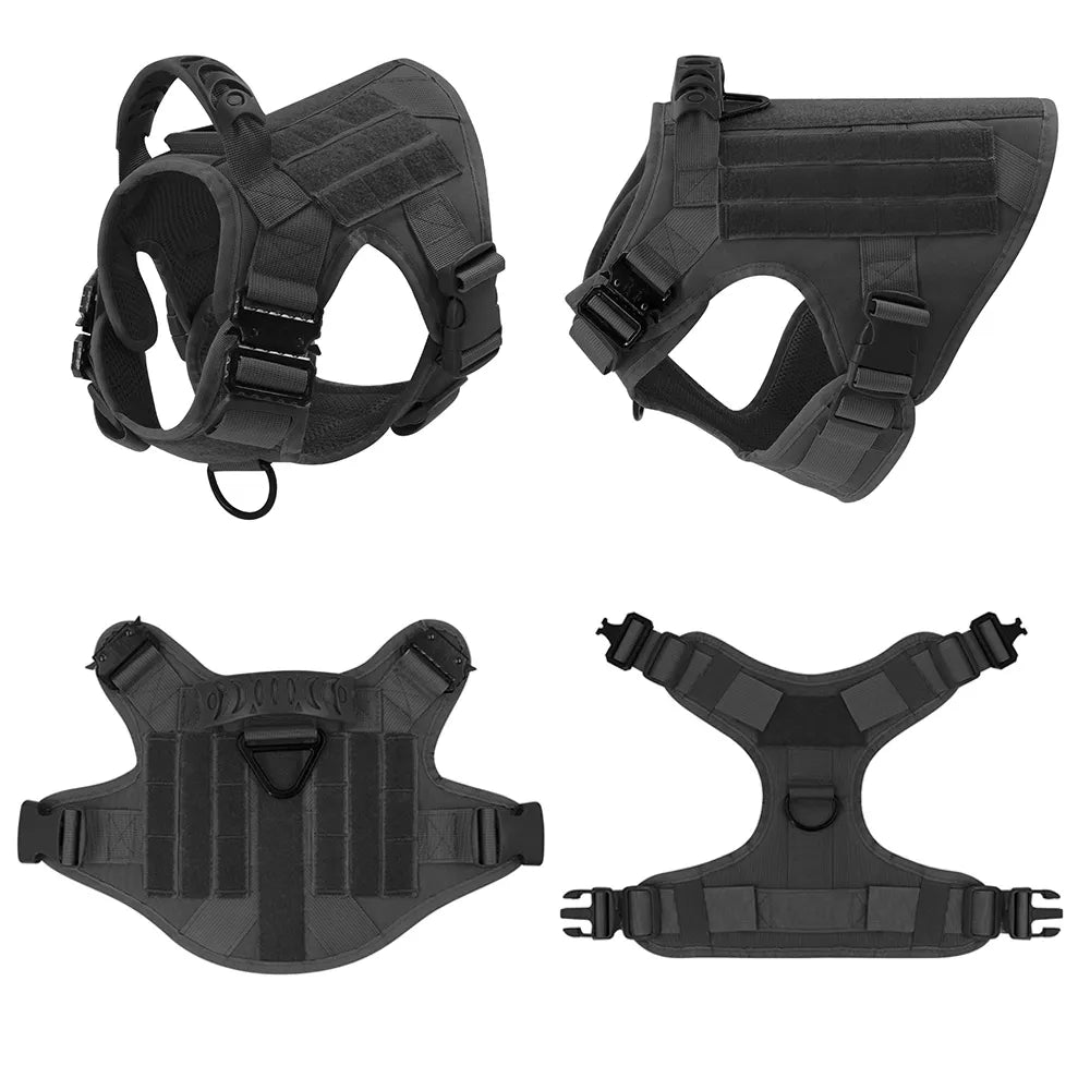 Military Dog Harness And Leash