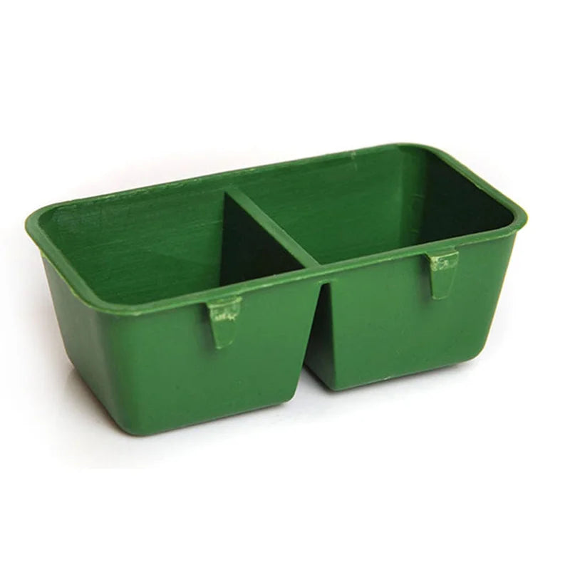 Bird Food And Water Dual Feeding Bowl