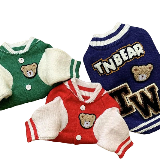 TN Bear Baseball Sweater