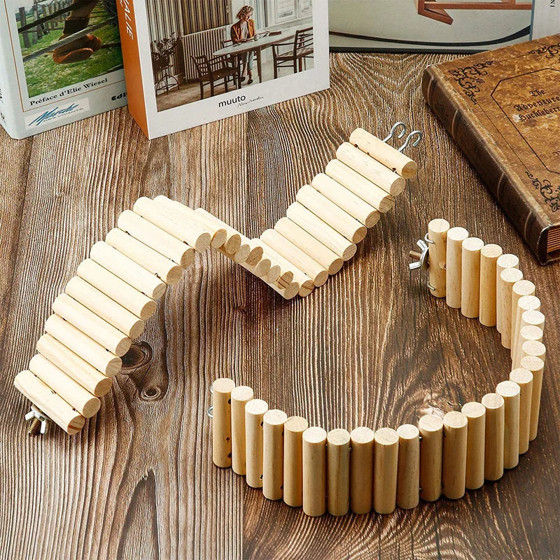 Wooden Ladder Bridge