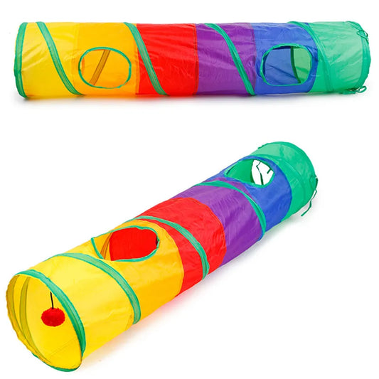 Collapsible Pet Tunnel Play Toy