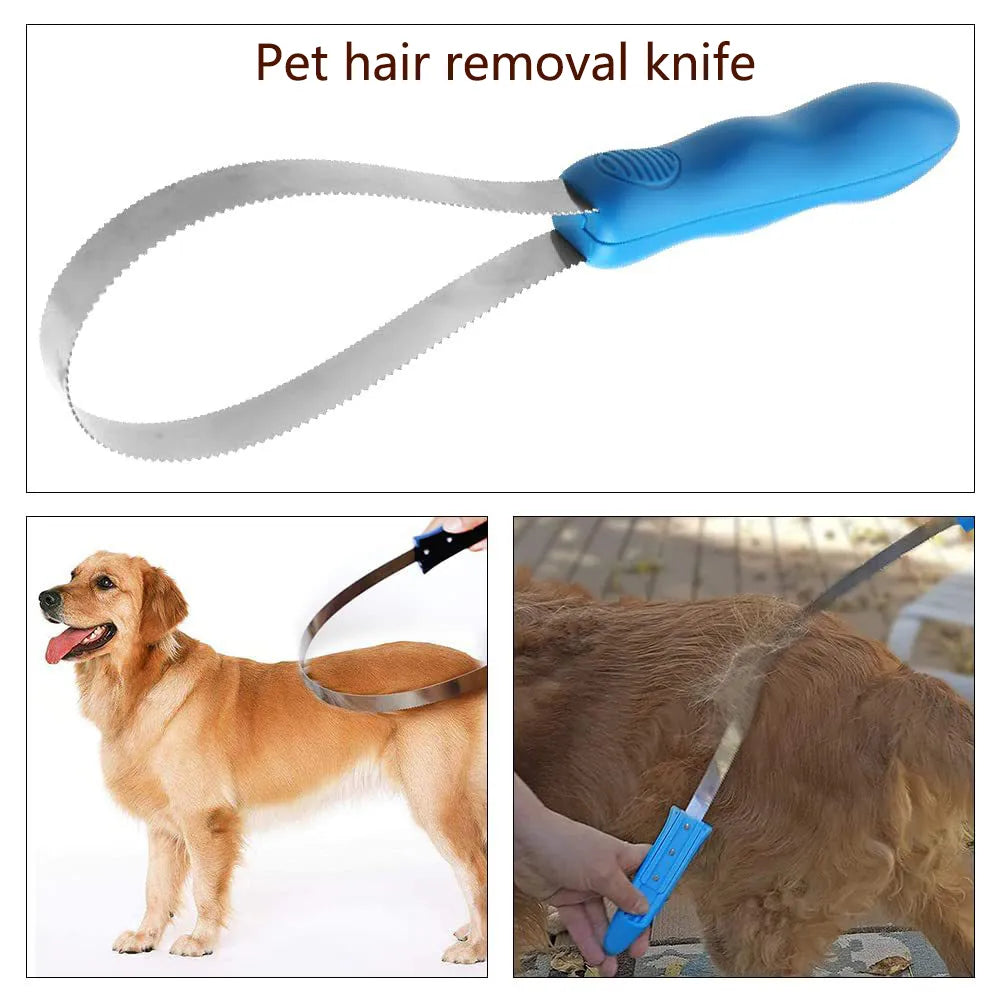 Pet Metal Scraper Shedding Blade