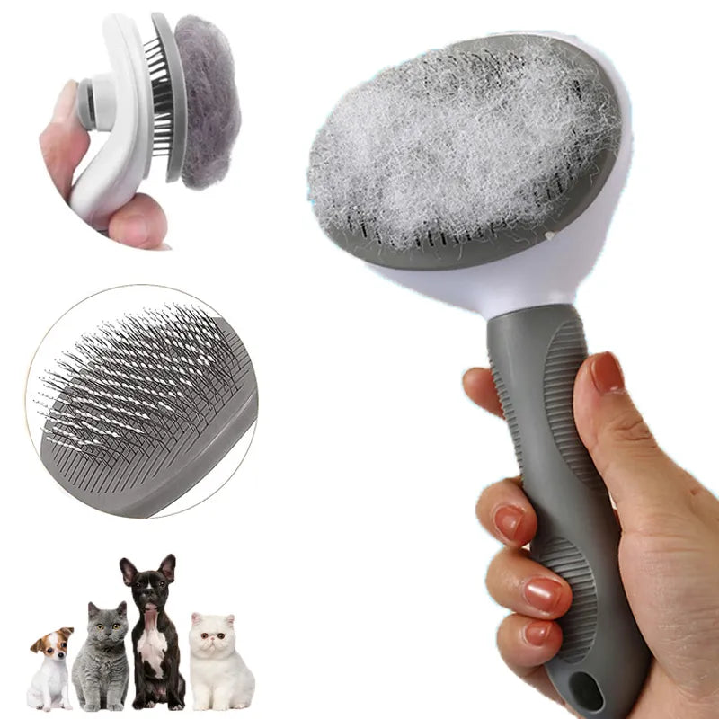 Pet Hair Remover Grooming Brush