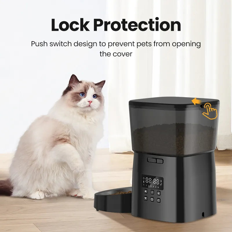 2L Automatic Pet Feeder (Button Version)