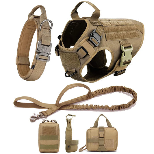 Military Dog Harness And Leash