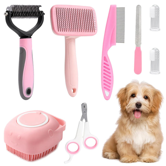 8-piece Pet grooming Set