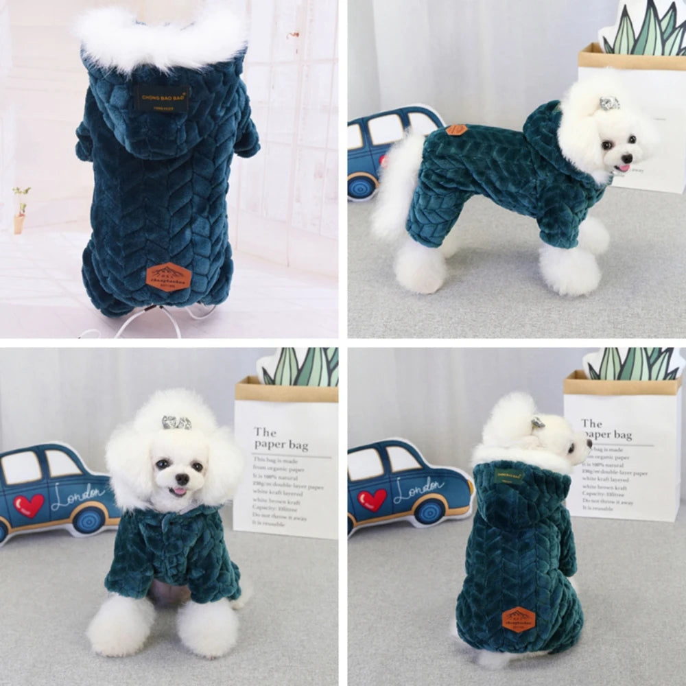 Chong Bao Bao Hooded Pet-suit