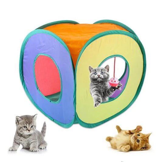 Fun Foldable Cube Play Tent