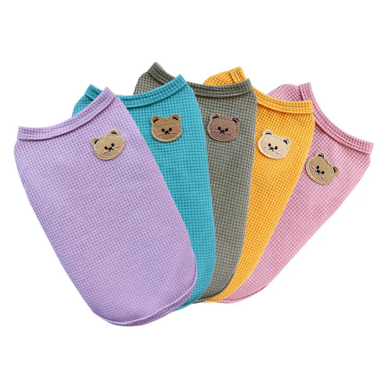 Bear Pet Vest Fleece