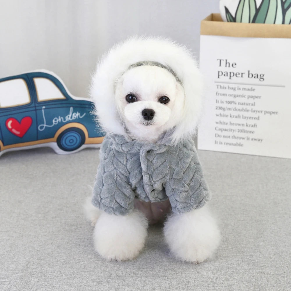 Chong Bao Bao Hooded Pet-suit