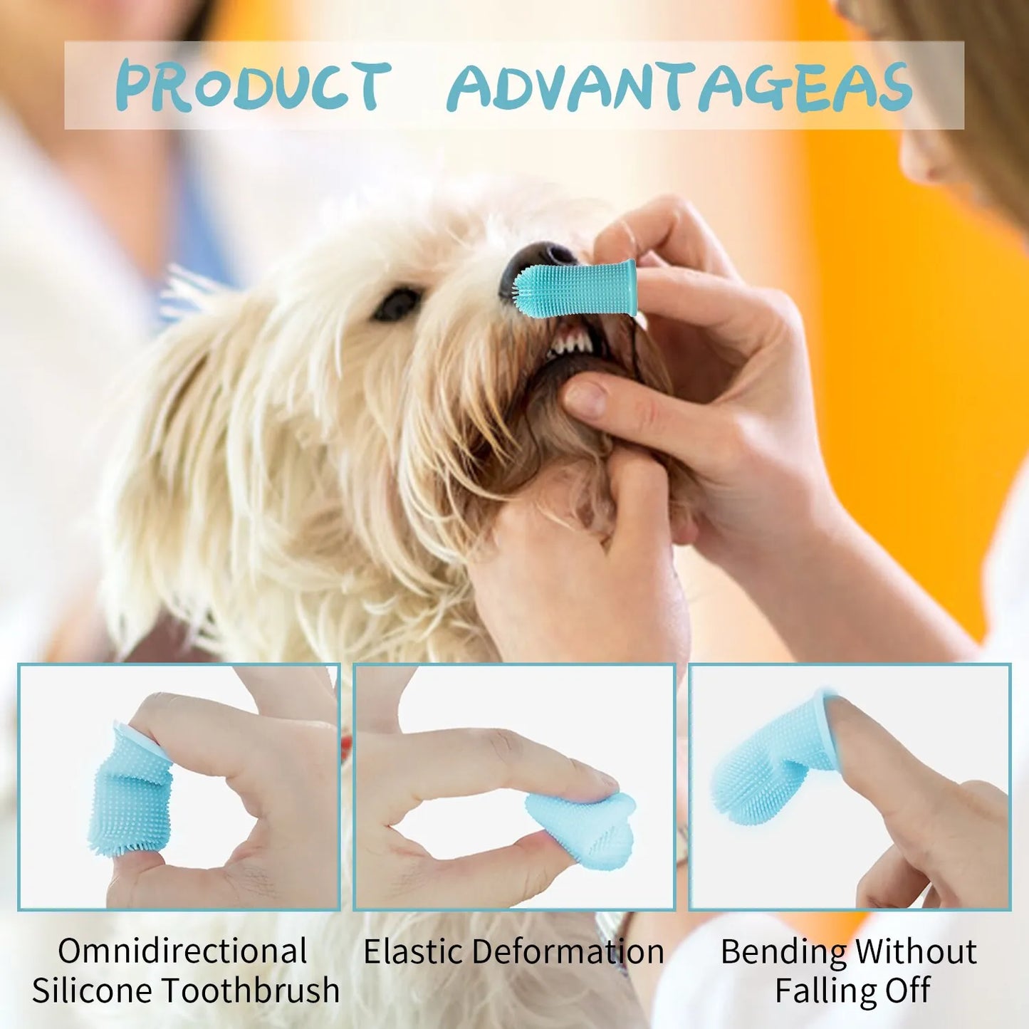 Dog Finger Toothbrush (2 Pack)