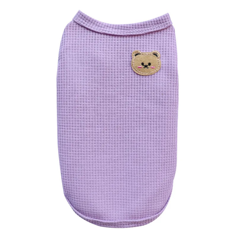 Bear Pet Vest Fleece