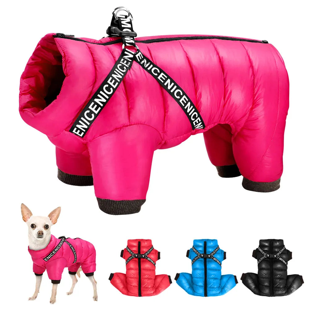 Puffy Winter Pet Coat