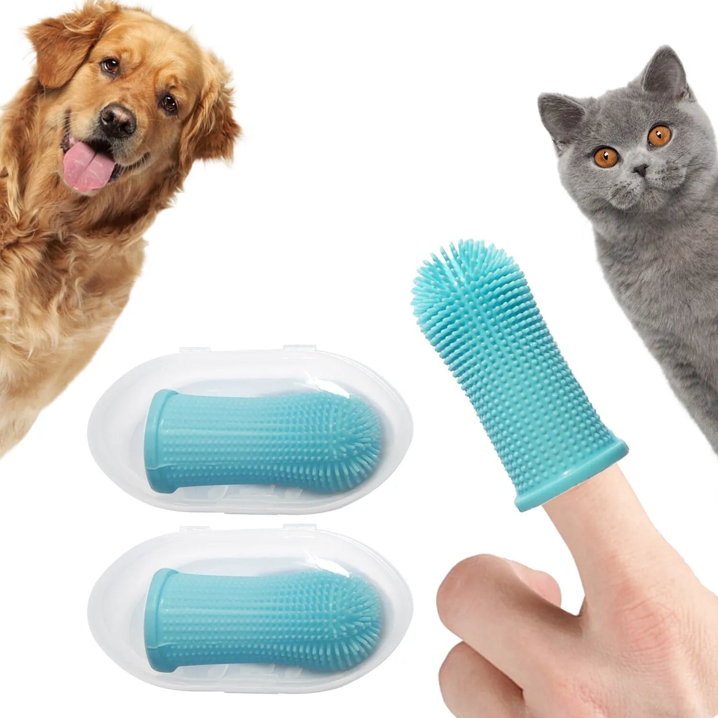 Dog Finger Toothbrush (2 Pack)