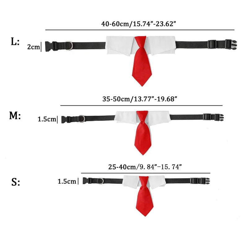 Adjustable Dog Neck-Tie/Collar