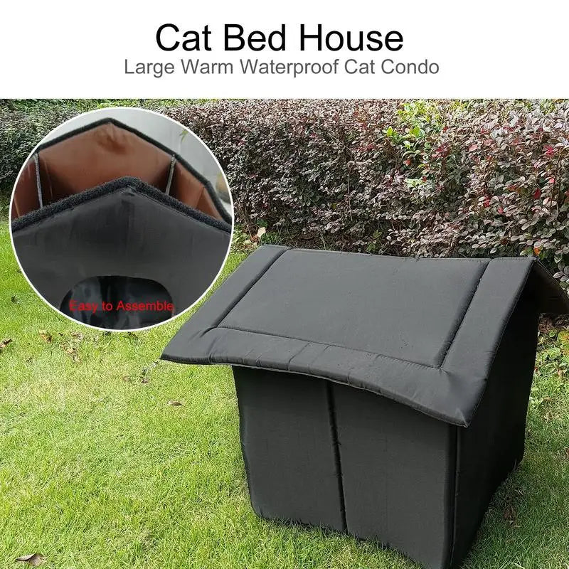 Folding Waterproof Pet House Indoor/Outdoor