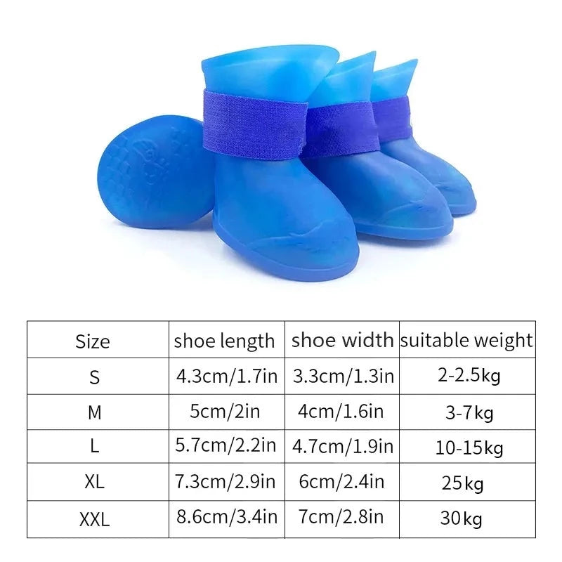 WaterProof Pet Rain Shoes