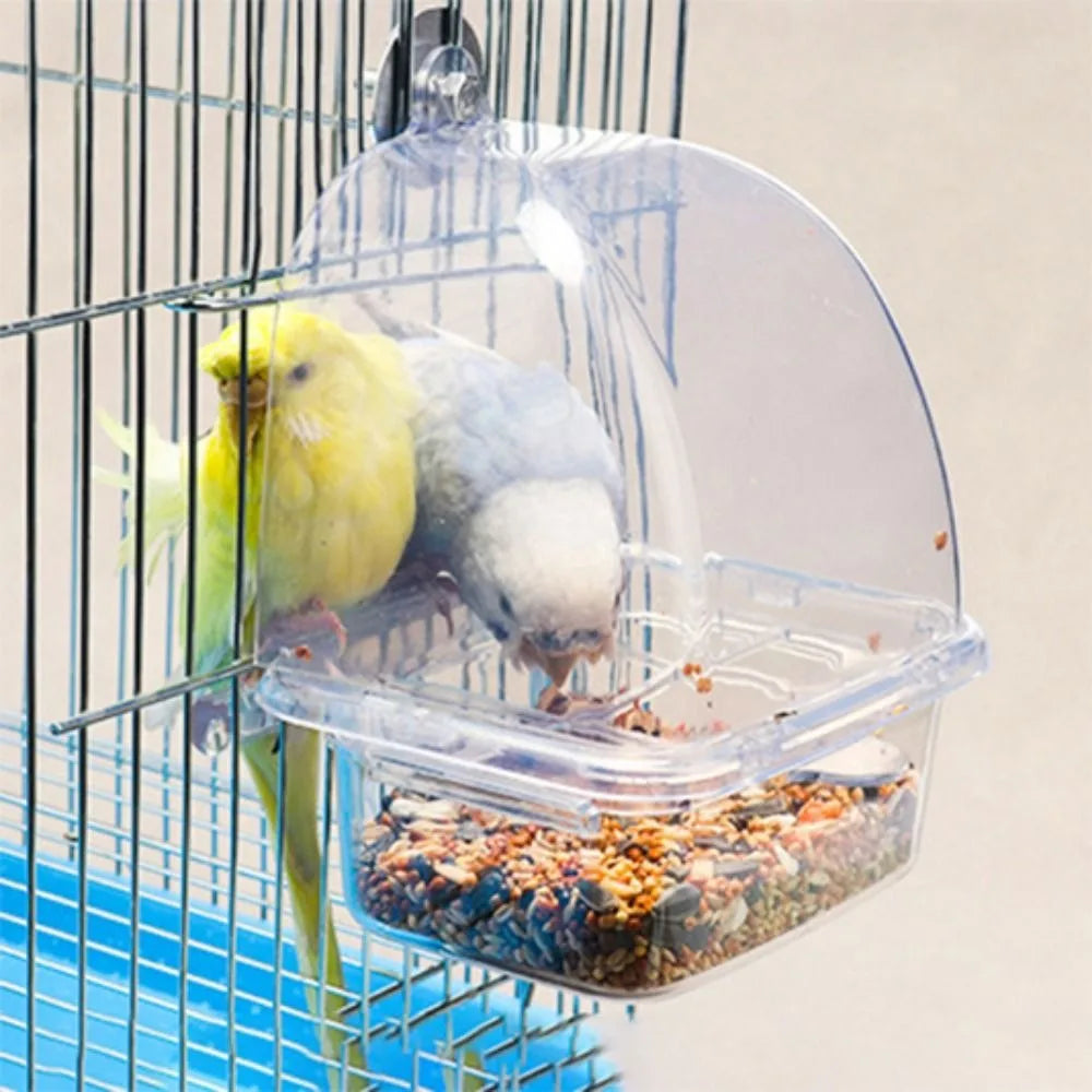 Bird Cage Feeding Box