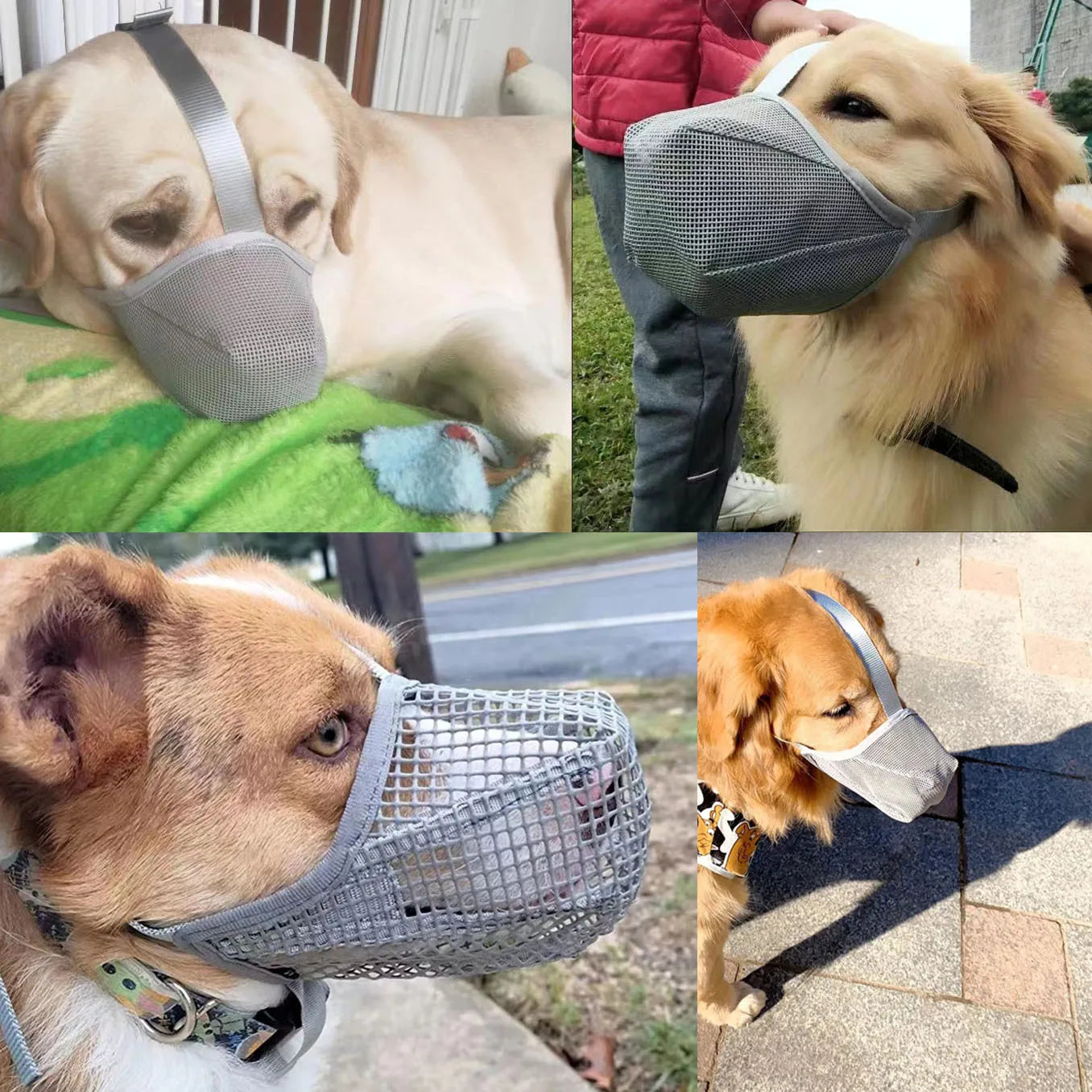 Soft Mesh Dog Muzzle