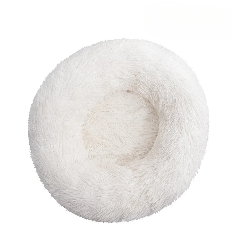 Fluffy Donut Pet Bed