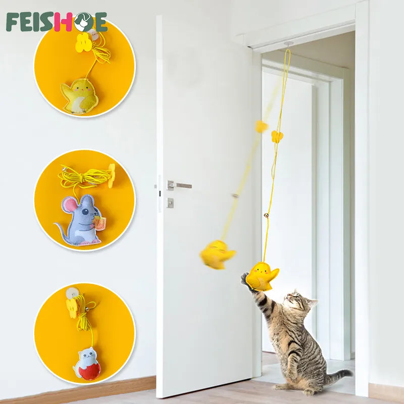 Interactive Hanging Cat Toys