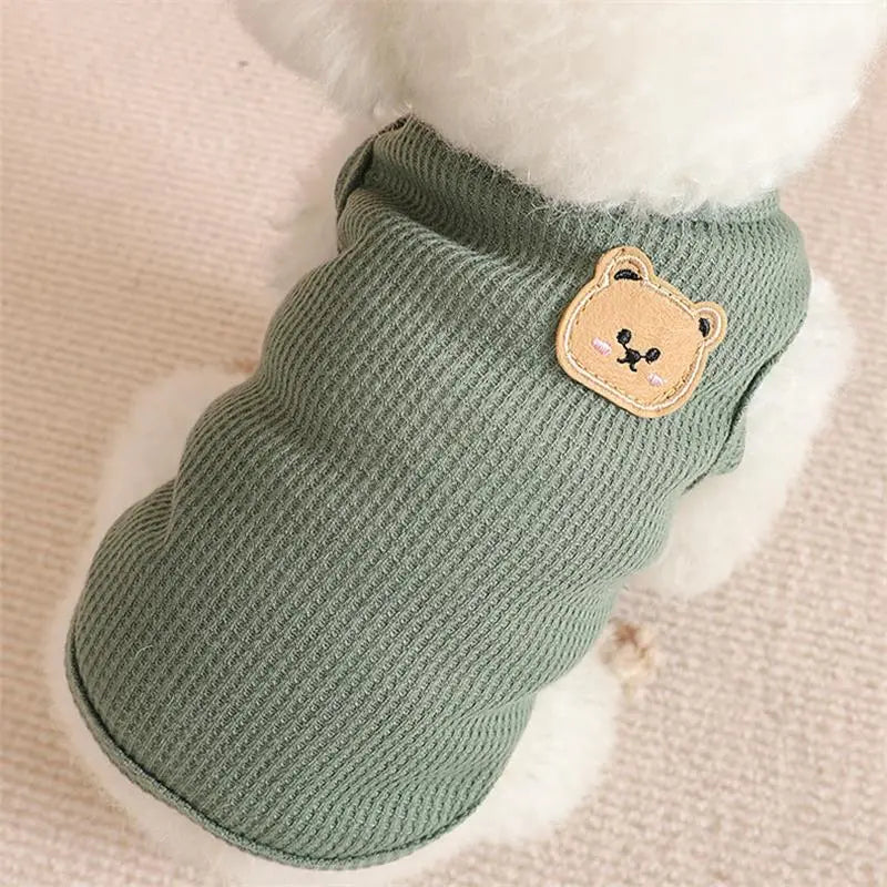 Bear Pet Vest Fleece